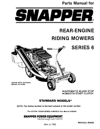 28 inch dual stage snow blower. Snapper Series 6 Parts Manual Pdf Download Manualslib