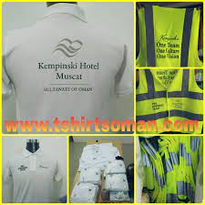 Tshirts Caps Safety Jackets Coveralls Customized Uniforms Making Stockist In Muscat With Logo Printing Printed Shirts Wholesale T Shirts T Shirt Printer