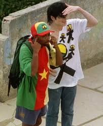 Michael With Spike Lee In Brazil For They Don T Care About Us Michael Jackson Jackson Michael