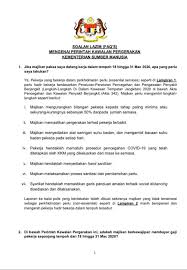 Surat keterangan pindah dari sekolah asal; Informasi Penting Faq Dari Kementerian Sumber Manusia Malaysia