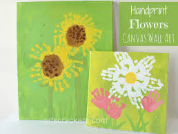 Maybe you would like to learn more about one of these? Handprint Flowers Canvas Wall Art Step By Step Tutorial