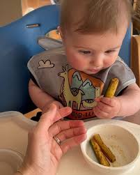 Follow along as I introduce 100 first foods to my son, baby B, using a  baby-led weaning (BLW) approach!, Food 6 was zucchini! , Baby B LOVED this!  I remember A loving zucchini too when she was a baby ...