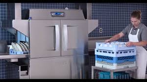 Face it, the dishwasher can be as helpful or as important not like your common glass washers for kitchen use, the hobart bar aid range is a series of business oriented dish washers made exclusively for bar use. Hobart Clen Commercial Dishwasher Product Overview Youtube