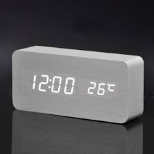 Led Alarm Clock Temperature Sounds Control Led Display Electronic Desktop Digital Table Clock Alarm Clock Led Alarm Clock Digital Table Clock