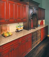 Painting Kitchen Cabinets Red Cupboards 57 Ideas Farmhouse Style Kitchen Cabinets Rustic Kitchen Cabinets Red Kitchen Cabinets