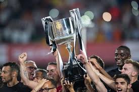 Copa del rey on the other hand is equivalent to english fa cup.the team play each other over two rounds(home and away),the aggregate winner goes that is not to say that the la liga trophy is not a coveted prize. 2020 21 Copa Del Rey Draw