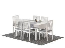 This modern, comfortable, and affordable dining chair has a sleek acrylic seat supported by a chrome base. Chair Ikea Ekedalen Table 3d Model Turbosquid 1494185