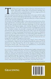 The Mystery of Mary: Haffner, Paul: 9780852446508: Amazon.com: Books