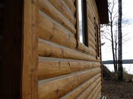 Woodhaven Log Lumber Log Siding Knotty Pine Paneling Log Siding Log Cabin Exterior Log Homes Exterior