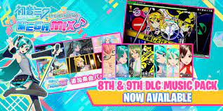 Hatsune Miku Project Diva Megamix 8th 9th Dlc Pack Now Out