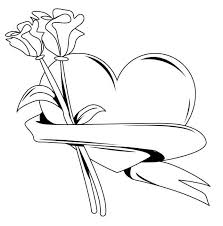 You can also download or link directly to our rose coloring books and coloring sheets for free ‐ just click on the pictures to view all the details. Free Adult Printable Coloring Pages Roses Heart Coloring Home