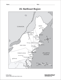 Us Capitals Map Quiz Printable New Northeast Region Map With Capitals Example United States Map Game