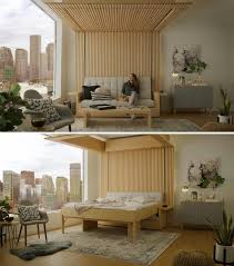 3 drop ceiling design ideas for your home. This Bed That Drops Down From The Ceiling Was Designed As A Solution For Small Apartments