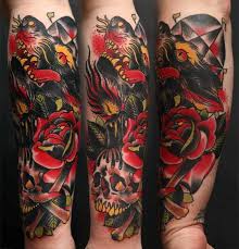 Neo Traditional Wolf Tattoos Rniuglht E1393427050477 Jpg 700 728 Wolf Tattoo Traditional Tattoos Half Sleeve Tattoo