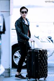 Kjw Giant Suitcase Airport Style Winner Yg Kpop Fashion