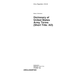 Https Fas Org Irp Doddir Army Ar310 25 Pdf