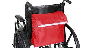 pembrook wheelchair backpack bag red great accessory pack for your mobility devices fits most scooters walkers r wheelchair bags bags walker accessories