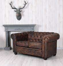 Wie wir unser sofa neu beziehen und. Chesterfield Sofa Kunstleder Couch Antik Sitzbank Kaminsofa Wohnzimmercouch Neu Ebay