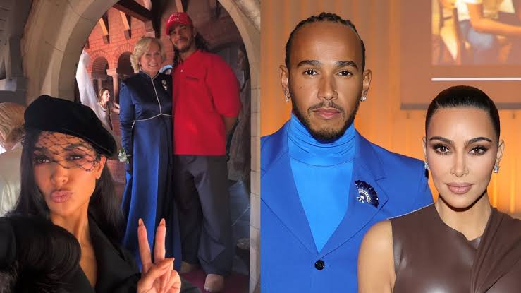 Lewis Hamilton Visits Girlfriend Kim Kardashian on 'All's Fair' Season 2  Set, Poses with Glenn Close! | Just Jared - Celebrity News and Gossip |  Entertainment