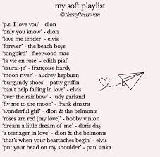 Don't limit yourself when considering ideas. Pin By Haileigh On Soft Music Playlist Mood Songs Song Suggestions