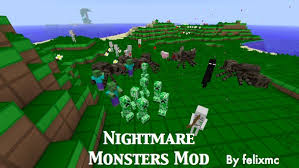 First, comment the mod you want instructions on. 1 3 2 Nightmare Monsters Mod V1 0 Harder Monsters Better Drops By Felixmc Minecraft Mod