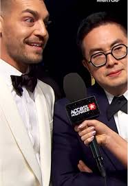 Matt Rogers and Bowen Yang Shine at Vanity Fair Party