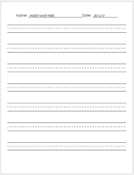 The purdue university online writing lab serves writers from around the world and the purdue paper format. Ms Word Lined Papers For Handwriting Practice Word Excel Templates