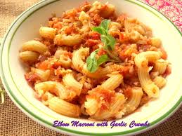 Maybe you would like to learn more about one of these? Annapurna Elbow Macaroni With Garlic Crumbs Vegetarian Pasta Recipe Italian Cuisine
