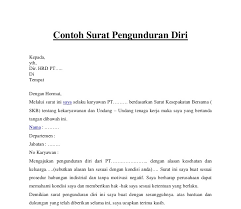Maybe you would like to learn more about one of these? Cari Contoh Surat Pengunduran Diri Contoh Surat