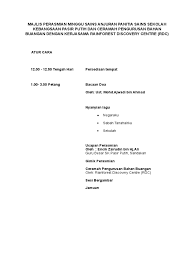 Gimik perasmian minggu panitia sains dan matematik. Aturcara Majlis Perasmian Minggu Sains