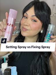 Setting Spray vs Fixing Spray: Key Differences Explained