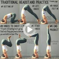 Love And Yoga In 2020 Easy Yoga Workouts Headstand Yoga Yoga Postures