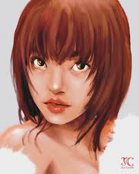 My last portrait of the year, I really liked this one. : r/DigitalArt