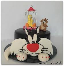 Sylvester And Tweety Tweety Cake Cartoon Cake Cat Cake