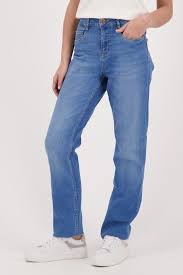 Lichtblauwe jeans