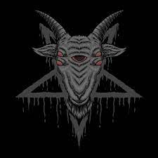 Satanic Goat Vector Illustration Animal Art Baphomet Png And Vector With Transparent Background For Free Download Ilustrasi Vektor Ilustrasi Gambar Naga
