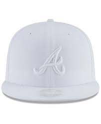 Check out our authentic new era 59fifty atl braves fitteds along with our adjustable snapbacks. New Era Atlanta Braves White Out 59fifty Fitted Cap Reviews Sports Fan Shop By Lids Men Macy S