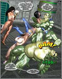 Page 201 | superheroine-central-comicsgot-gal-vs-the-fishmen-from-the-deep  | Erofus - Sex and Porn Comics