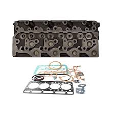 Bare Cylinder Head 16429 0304 1e013 03312 Full Gasket Set For Bobcat S185 Skid Steer Loader In 2020 Cylinder Head Cylinder Skid Steer Loader