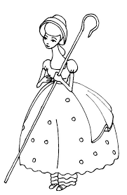 Toy story coloring pages printable coloring pages of gabby gabby, forky, bo peep, duke caboom, buzz lightyear and jessie, available in png and pdf format! Meet Bo Peep In Toy Story Coloring Page Download Print Online Coloring Pages For Free C Toy Story Coloring Pages Mermaid Coloring Pages Bo Peep Toy Story
