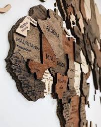 Maps as inexpensive wall art. World Map Wall Decorating Ideas 50 Interior Designs In Different Styles