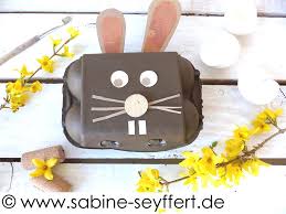 Weitere ideen zu basteln, eierkartons, kinderbasteleien. Diy Bastelidee Fur Kinder Zu Ostern Lustiger Osterhase Aus Eierkarton Beschaftigungsidee Gegen Langeweile Blog Sabine Seyffert