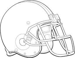 Blank Football Helmet Coloring Pages Football Coloring Pages Football Helmets Free Football