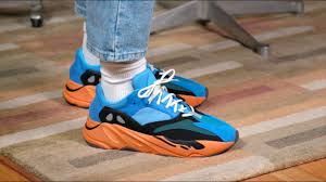 3m detailing on the heel, a bright orange boost midsole, and a dark grey outsole adds the finishing. Yeezy 700 Bright Blue What You Need To Know Youtube