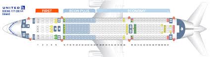 Seat Map Boeing 777 200 United Airlines Best Seats In Plane