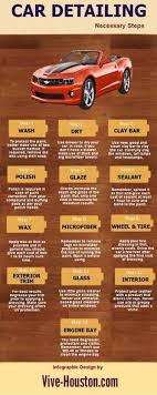 Maybe you would like to learn more about one of these? Car Detailing This Infographic Show How To Detail Your Car Step By Step Vive Provides Car Detailing Services In Houston Car Detailing Car Cleaning Diy Car