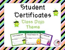 This tutorial will give you step by step guidance to download classdojo on pc. Student Certificates With Class Dojo Theme By There S No Crying In Teaching