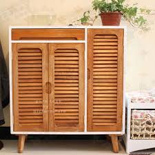 Shop thousands of cabinet shoe storages you'll love at wayfair. Shoe Rack With Three Doors And One Drawer