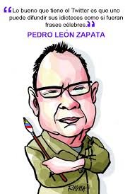 Sol de los arenales regada en sangre del bravo sayhueque grito que está volviendo en tu desbocado otro pehuenche. Caricatura Pedro Leon Zapata Por Rayma Prodavinci