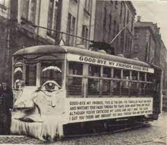 The Last Trolley Car In Halifax Nova Scotia 1949 Halifax Public Transport Old Steam Train